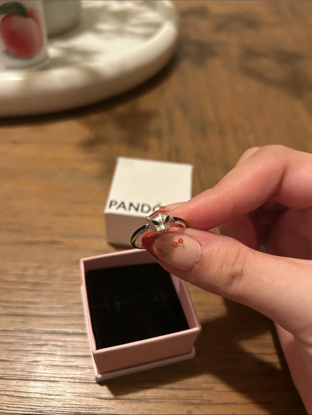 Disney x Pandora Black Panther Ring Size 9